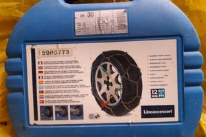 catene da neve auto nuove per gomme R12 R13 R14