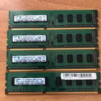 RAM 2GB DDR3 1RX8 PC3 10600U SAMSUNG