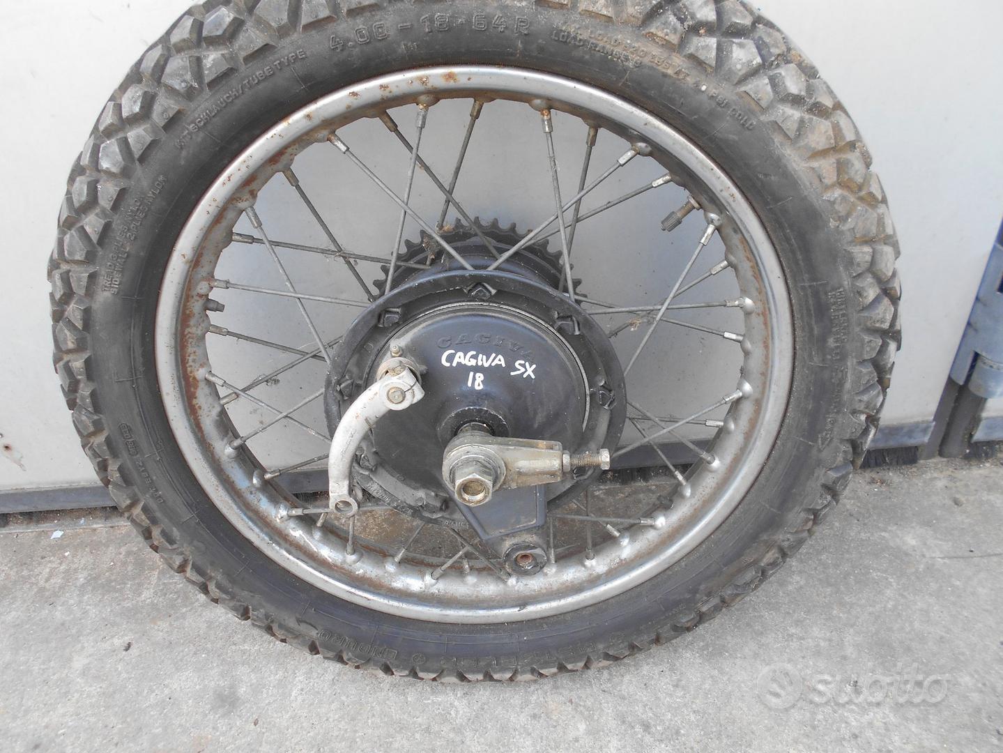 Ruota Posteriore Per MTB 26x1.75 - Cerchio In Alluminio, Mozzo In Acciaio 6/7V, Con Dadi - Foto 3