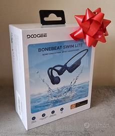 cuffie conduzione ossea x nuoto running DOOGEE