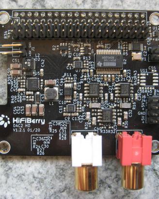 HiFiBerry DAC2 HD – DAC audio Hi-Fi Raspberry Pi