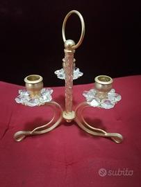 Porta candela tre luci