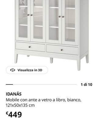 vetrinetta IKEA Idanas 