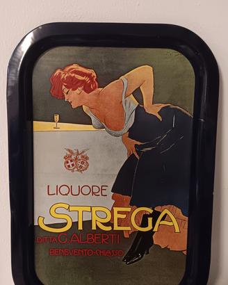 Vassoio vintage liquore Strega