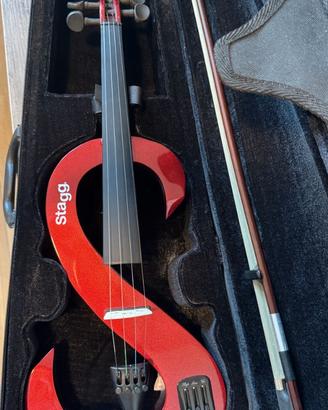 Stagg EVN 4/4 MRD Violino Elettrico Completo 4/4