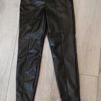 leggins simil ecopelle  nuovi con cartellino 