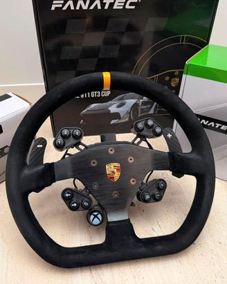 Volante FANATEC Porsche GT3 +HUB ClubSport Shifter