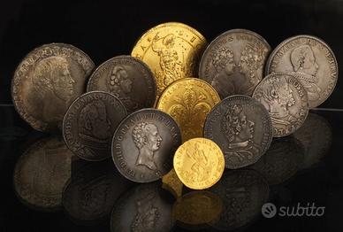 Prelevo monete medaglie antiche o oggetti da coll