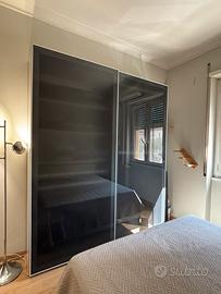 IKEA PAX 200x37x235 h – ante scorrevoli vetro fumè