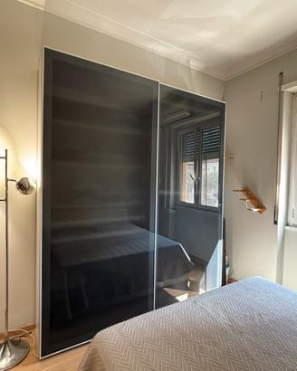IKEA PAX 200x37x235 h – ante scorrevoli vetro fumè