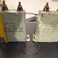 Coppia condensatori 2uF audio probabilmente russi