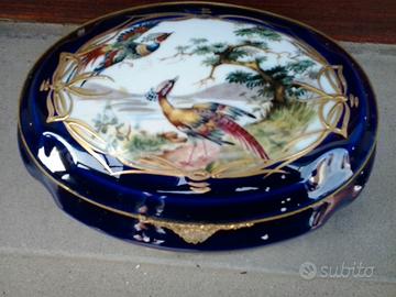 cofanetto in ceramica Limonges