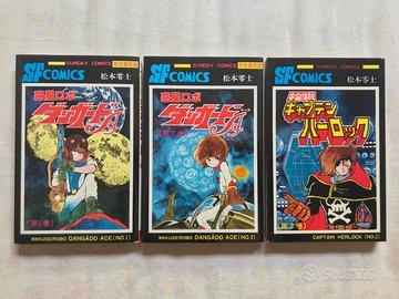 Lotto manga anni 70 capitan harlock originale