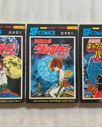 Lotto manga anni 70 capitan harlock originale