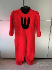 costume carnevale da Diavoletto / a tg 5 6 anni 