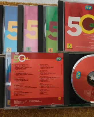 Cofanetto "50 anni di canzoni italiane"