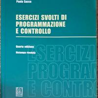 Esercizi svolti di programmazione e controllo