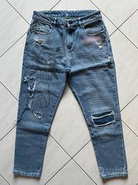 Jeans Carrot Fit Berna Blu Tg.S