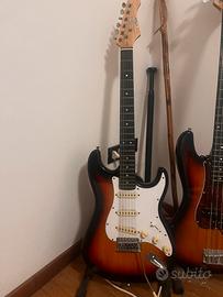 Chitarra elettrica stile fender