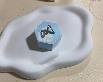 Anello minimal inox in acciaio