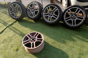 cerchi in lega da 17 pollici fiat grande punto 