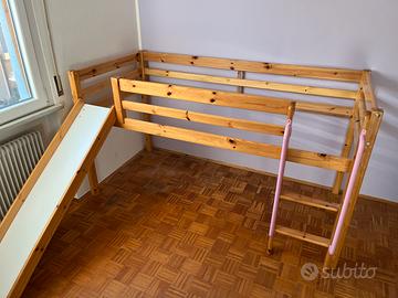 Letto con scivolo