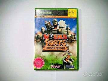 Worms Forts Under Siege - Xbox Classica - PAL ITA