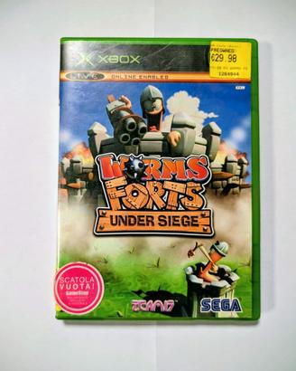 Worms Forts Under Siege - Xbox Classica - PAL ITA