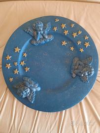 Piatto grande con angeli