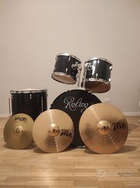 Batteria Acustica+2 piatti PST5+1 piatto omaggio