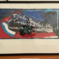Mario Schifano Viaggio in Russia. Serigrafia