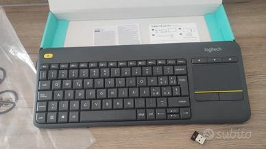 Tastiera con touchpad  Logitech K400 Plus