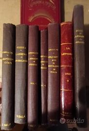 Libri vari primo '900