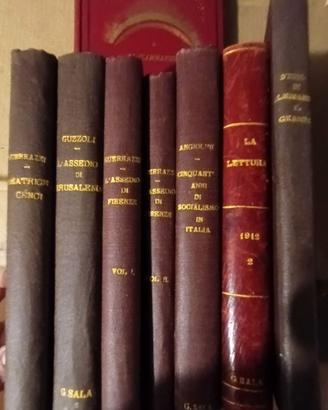 Libri vari primo '900