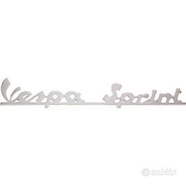 Targhetta posteriore Vespa Sprint