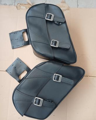 Coppia borse laterali Triumph Bonneville T100/T120