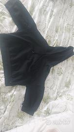 felpa maniche corte ragazza nera artigli taglia M