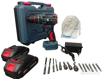 Trapano a batteria a percussione motore Brushless 