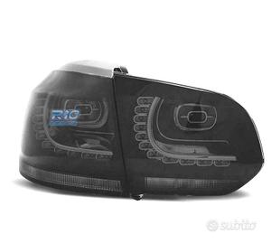 FANALI VOLKSWAGEN VW GOLF 6 08-12 LED SCURI FUMÉ