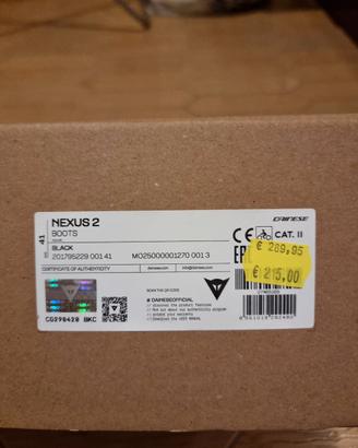 stivali dainese nexus 2 boots