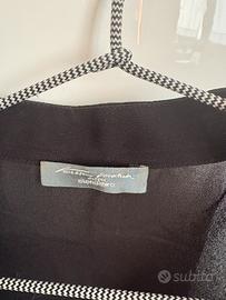 Camicia nera ricamata elena miro’