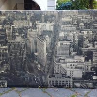 Tela IKEA New york con cornice in alluminio