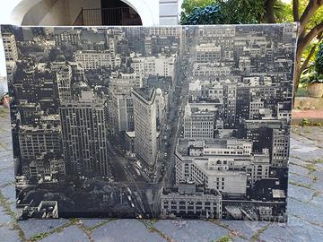 Tela IKEA New york con cornice in alluminio