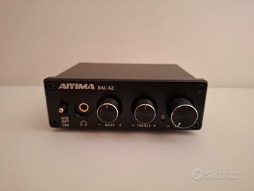 DAC e amplificatore cuffie Aiyima DAC-A2