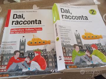 libro letteratura e antologia seconda media