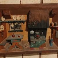 Carillon artigianale antico "O sole mio"