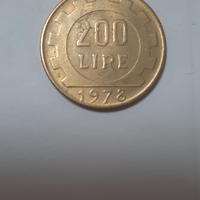 Moneta 200 lire 1978 