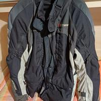 dainese giacca e pantalone tessuto moto