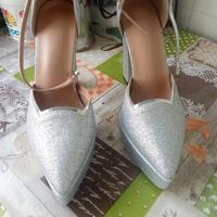 scarpe d'argento 