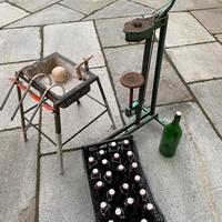 Attr per cantina 22 bott per birra 25 bottiglioni